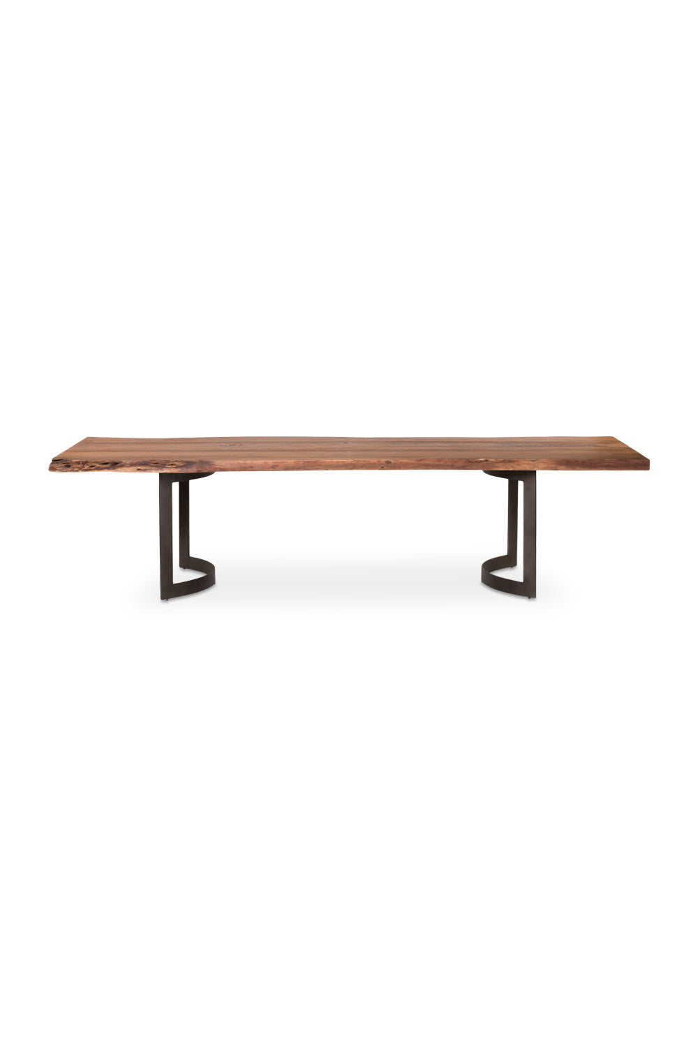 Solid Acacia Wood Dining Table | Novi Living Bent | Oroa.com