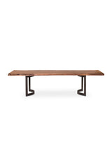 Modern European furniture - Solid Acacia Wood Dining Table - www.oroa.com