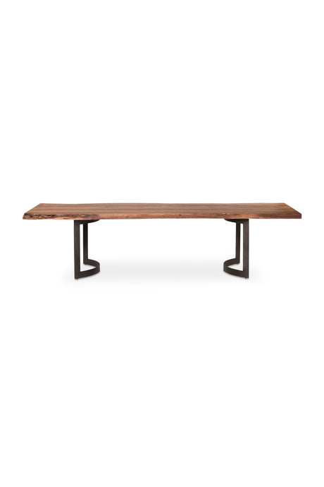 Modern European furniture - Solid Acacia Wood Dining Table - www.oroa.com