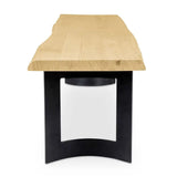 Natural Oak Bench | Novi Living Bent