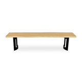 Natural Oak Bench | Novi Living Bent
