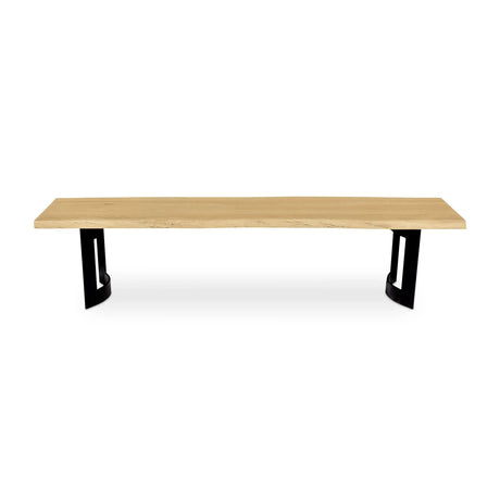 Natural Oak Bench | Novi Living Bent