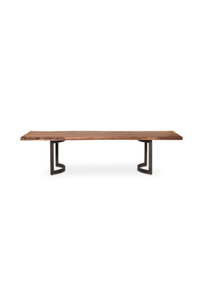 Modern European furniture - Solid Acacia Wood Dining Table - www.oroa.com