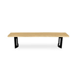 Natural Oak Bench | Novi Living Bent