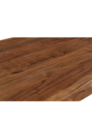 Acacia Wood Top Counter Table | Novi Living Bent