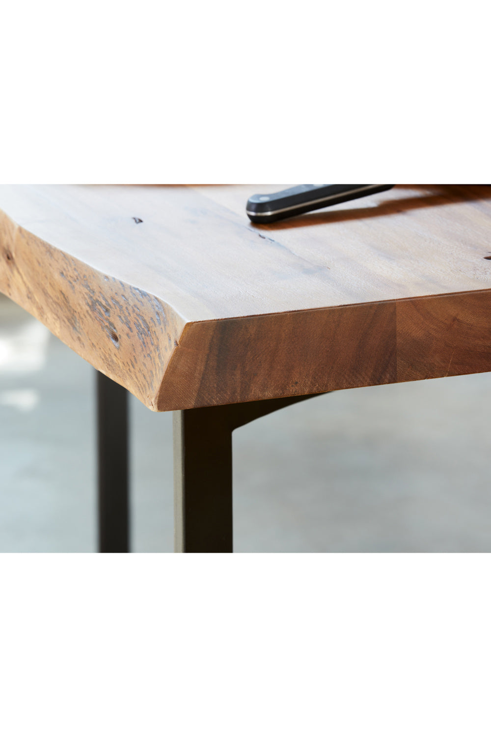 Acacia Wood Top Counter Table | Novi Living Bent