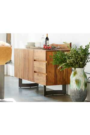   Modern European furniture - Rustic Acacia Sideboard - www.oroa.com | Oroa.com