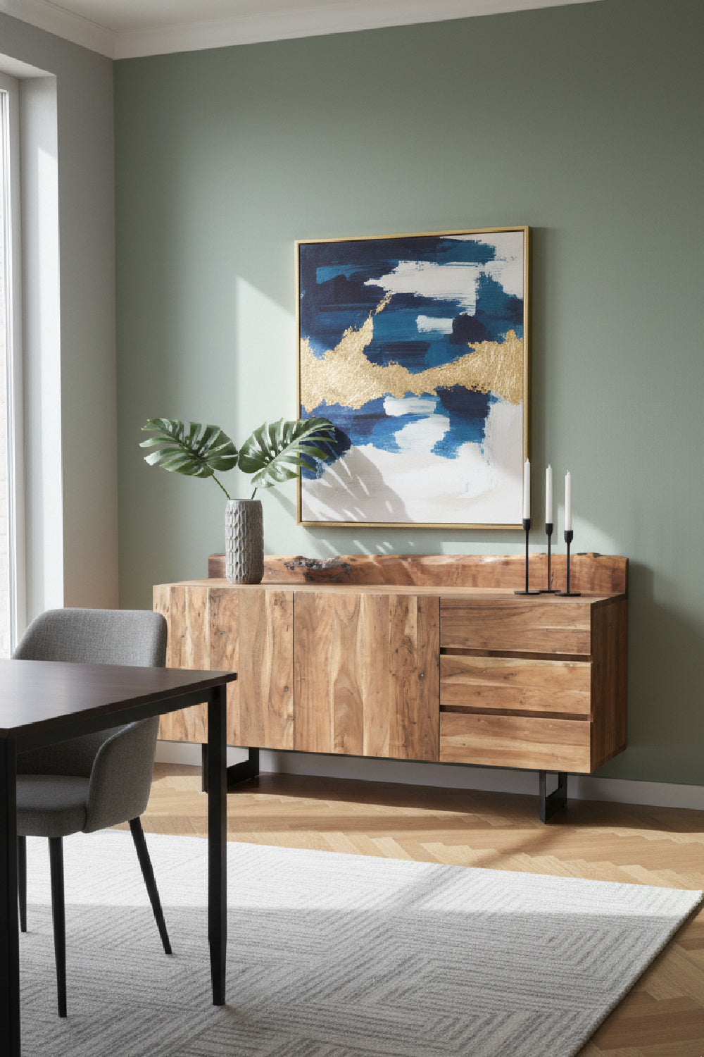   Modern European furniture - Rustic Acacia Sideboard - www.oroa.com | Oroa.com