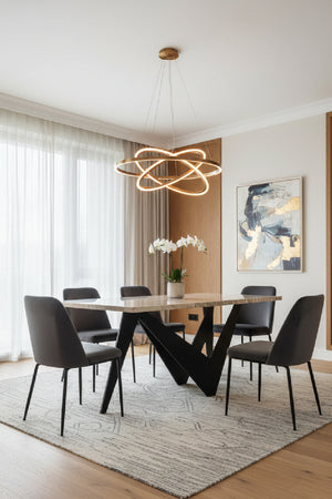   Modern European furniture - Sculptural Iron Base Console Table - www.oroa.com | Oroa.com