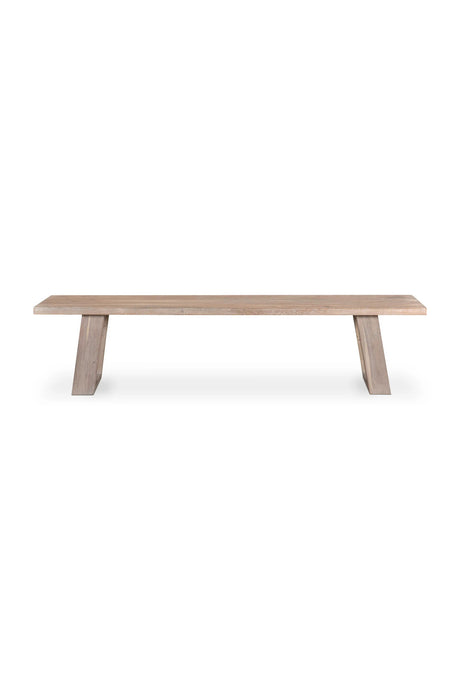 Whitewashed Acacia Wood Bench | Novi Living Tanya | Oroa.com