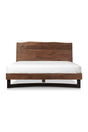 Modern European furniture - Rustic Natural Acacia Bed - www.oroa.com