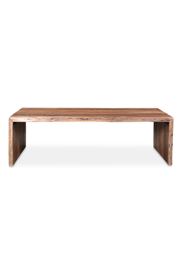 Modern European furniture - Natural Acacia Wood Coffee Table - www.oroa.com
