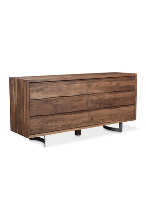Modern European furniture - Solid Oak 6-Drawer Dresser - www.oroa.com
