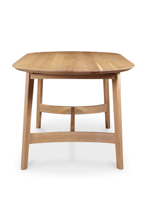 Oak Scandinavian Dining Table S | Novi Living Trie
