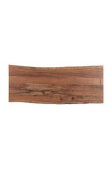 Modern European furniture - Rustic Acacia Wood Desk - www.oroa.com
