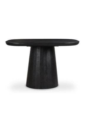 Modern European furniture - Black Acacia Dining Table - www.oroa.com