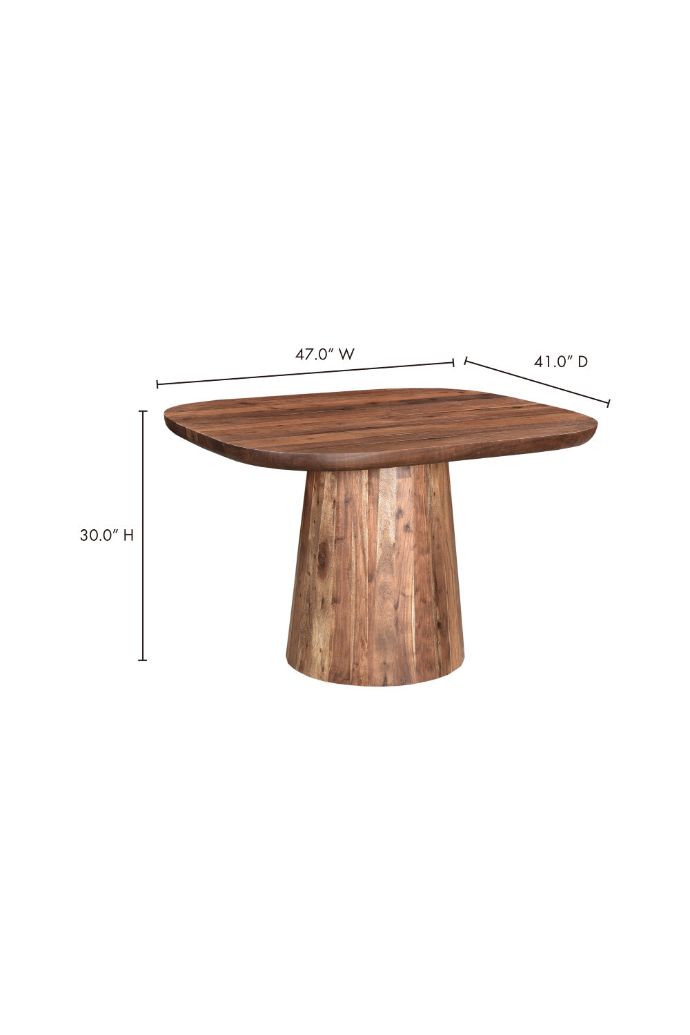 Natural Acacia Dining Table | Novi Living Freed