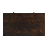 Modern or European furniture - Brown Burl 3-Drawer Nightstand - www.oroa.com