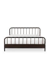 Modern European furniture - Acacia Wood Bed - www.oroa.com