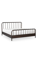 Modern European furniture - Acacia Wood Bed - www.oroa.com