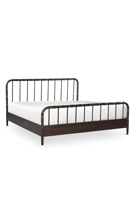 Modern European furniture - Acacia Wood Bed - www.oroa.com
