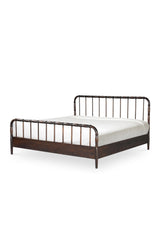 Modern European furniture - Acacia Wood Bed - www.oroa.com