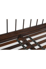 Modern European furniture - Acacia Wood Bed - www.oroa.com