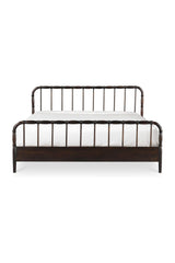 Modern European furniture - Acacia Wood Bed - www.oroa.com