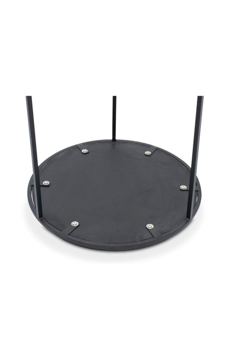 Modern European furniture - Black Lava Stone Nesting Tables (2) - www.oroa.com