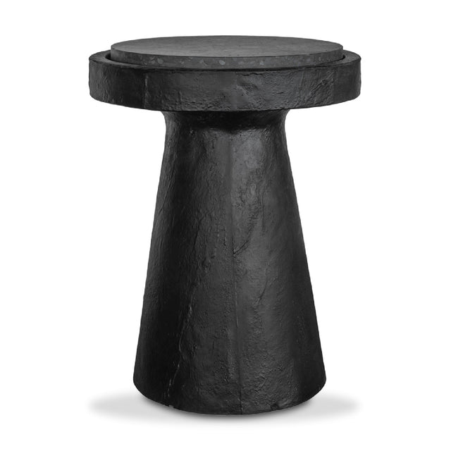 Modern European furniture - Indoor/Outdoor Terrazzo Accent Table - www.oroa.com