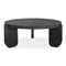 Modern European furniture - Acacia Legged Round Coffee Table - www.oroa.com