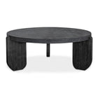 Modern European furniture - Acacia Legged Round Coffee Table - www.oroa.com