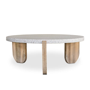 Acacia Legged Round Coffee Table | Novi Living Wunder