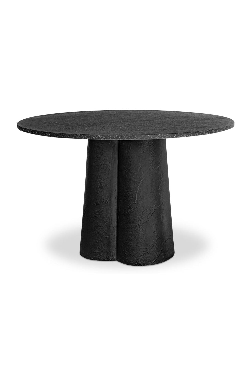Black Terrazzo Indoor/Outdoor Dining Table | Novi Living Mono