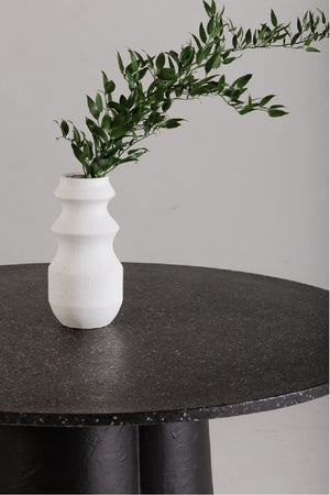 Black Terrazzo Indoor/Outdoor Dining Table | Novi Living Mono