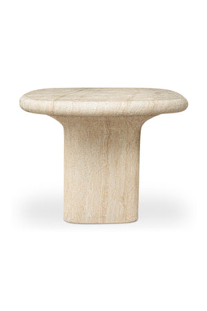 Modern European furniture - Beige Concrete Outdoor Dining Table - www.oroa.com