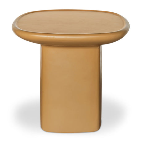Modern European furniture - Square Concrete Outdoor Side Table - www.oroa.com