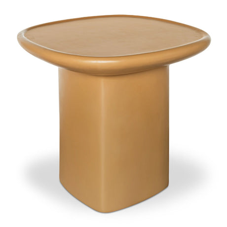 Modern European furniture - Square Concrete Outdoor Side Table - www.oroa.com