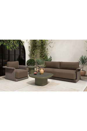 Square Concrete Outdoor Side Table | Novi Living Manon