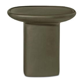 Modern European furniture - Square Concrete Outdoor Side Table - www.oroa.com