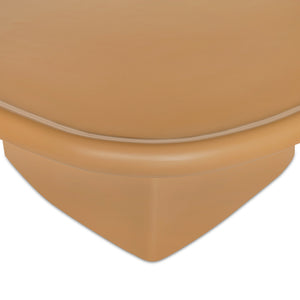   Modern European furniture - Oval Concrete Outdoor Coffee Table - www.oroa.com | Oroa.com