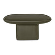 Modern European furniture - Oval Concrete Outdoor Coffee Table - www.oroa.com