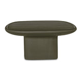 Modern European furniture - Oval Concrete Outdoor Coffee Table - www.oroa.com