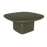 Modern European furniture - Oval Concrete Outdoor Coffee Table - www.oroa.com
