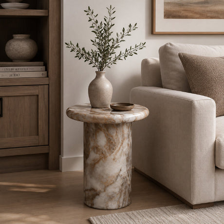 Modern European furniture - Sculptural Indoor/Outdoor Side Table - www.oroa.com