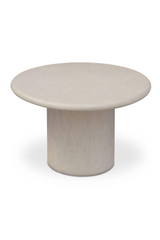 Modern European furniture - Concrete Oval Outdoor Dining Table - www.oroa.com