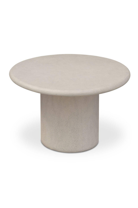 Modern European furniture - Concrete Oval Outdoor Dining Table - www.oroa.com