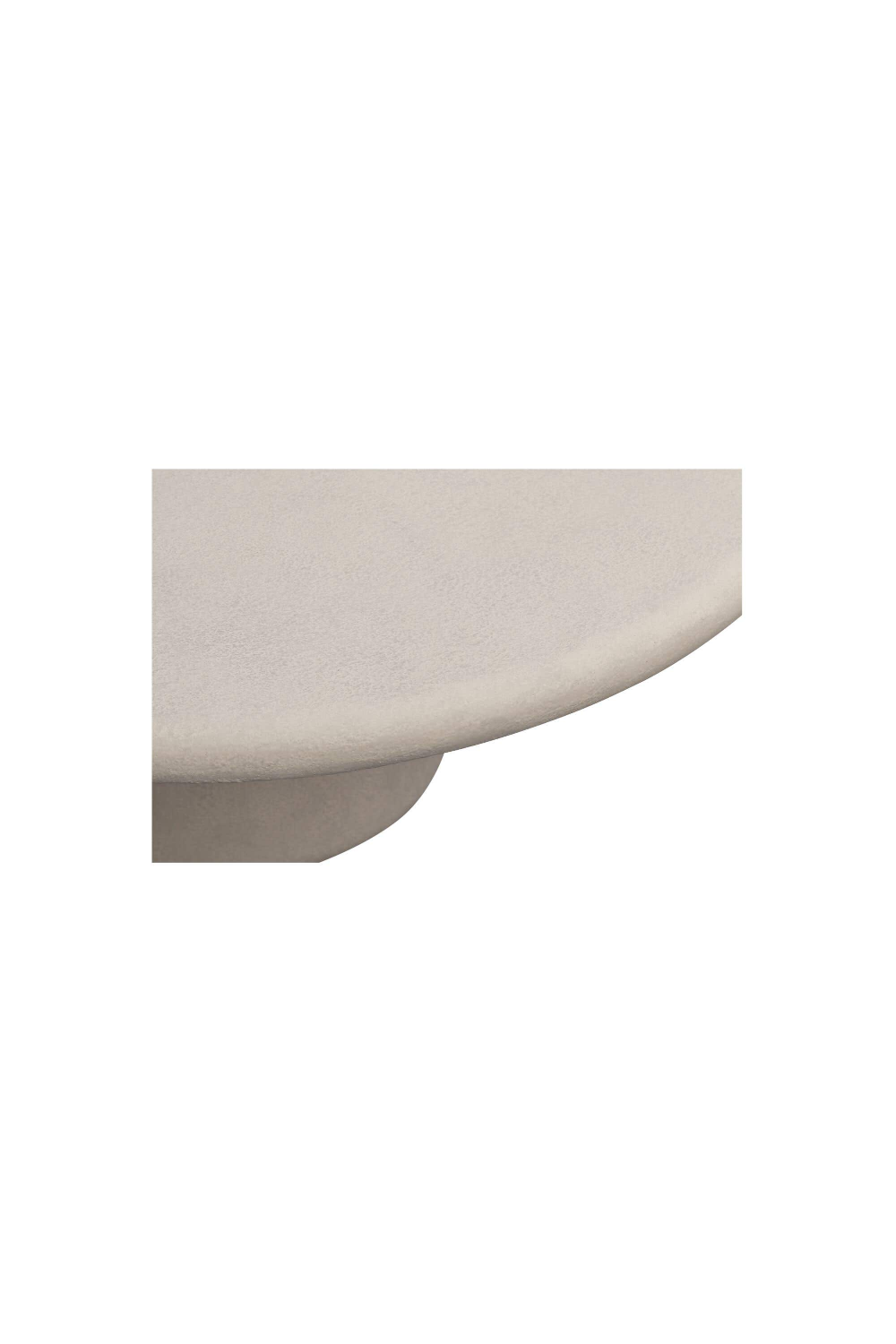 Concrete Oval Outdoor Dining Table | Novi Living Frida | Oroa.com