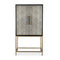 Modern European furniture - Solid Oak Bar Cabinet - www.oroa.com