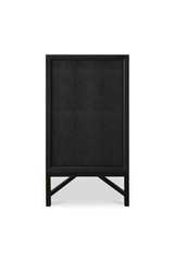 Modern European furniture - Vegan Leather 4-Door Sideboard - www.oroa.com